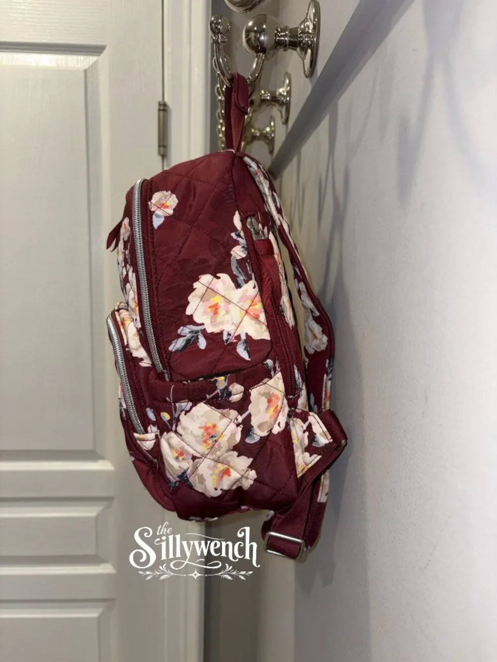 Vera Bradley Blooms & Branches Small Backpack in Performance Twill